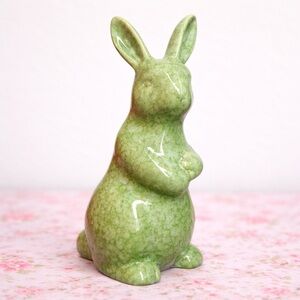 Target Bullseye Playground Easter Ceramic Green Bunny Decoration